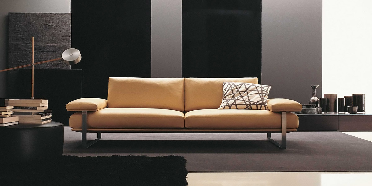 Μοντέρνος τριθέσιος καναπές Portos